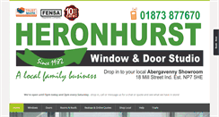 Desktop Screenshot of heronhurst.co.uk